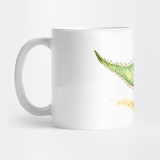 Baby Dinosaur T-Rex on the Beach Mug